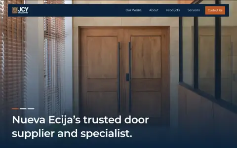 JCY Woodworks — homepage